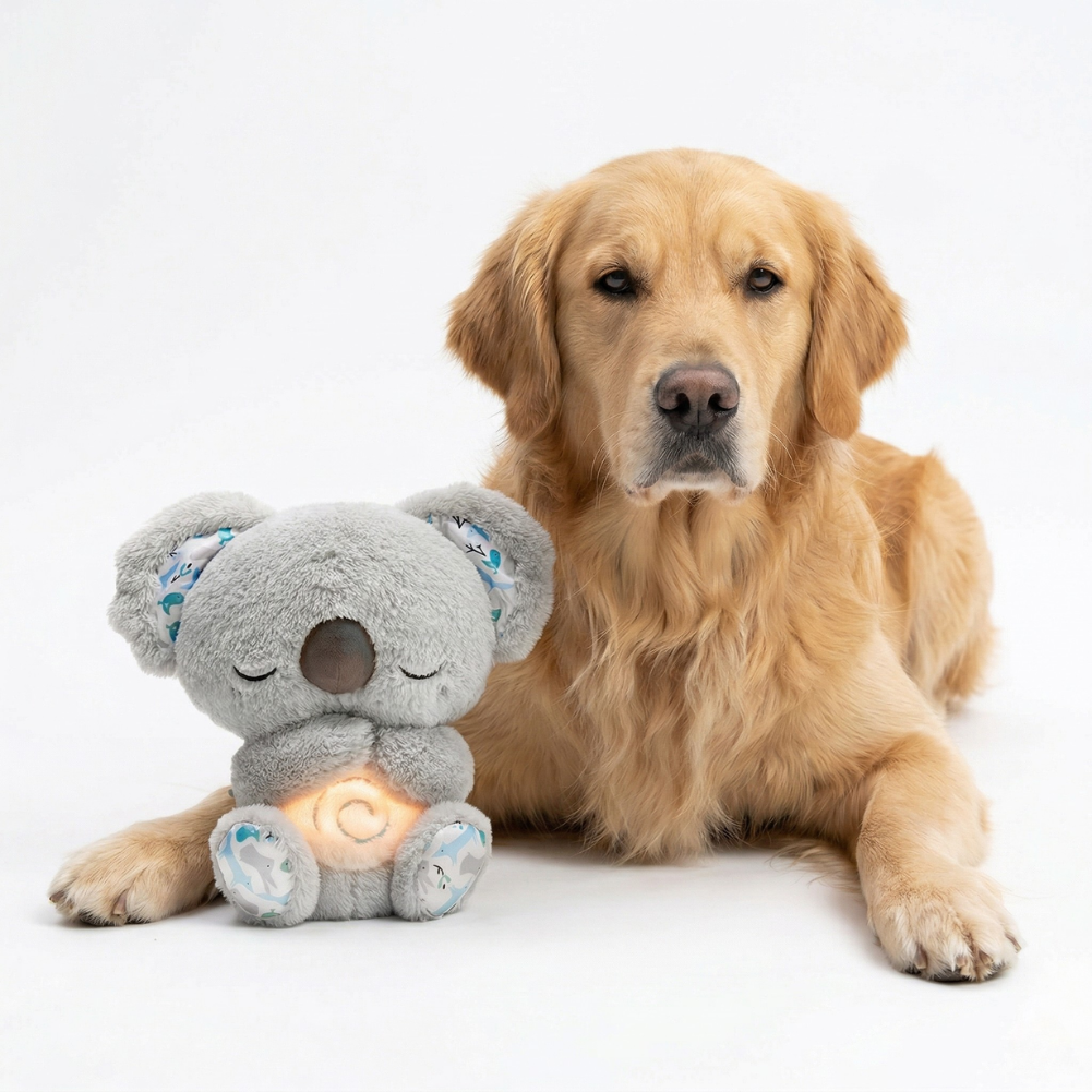 Calming Koala Plush: Natural Anxiety & Stress Relief for Pets