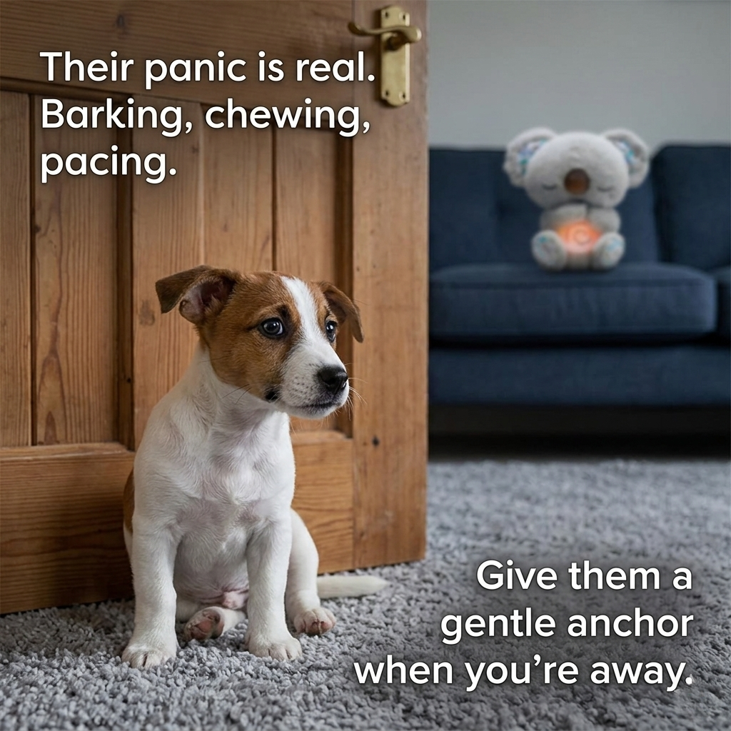 Calming Koala Plush: Natural Anxiety & Stress Relief for Pets