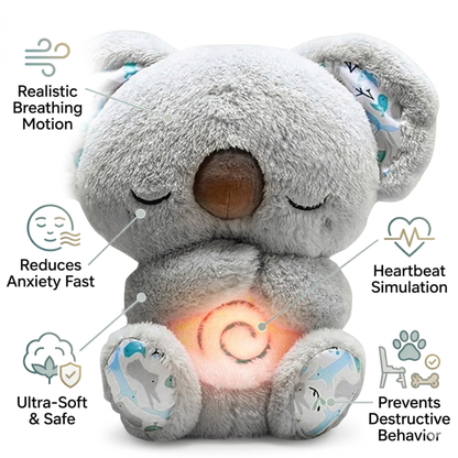 Calming Koala Plush: Natural Anxiety & Stress Relief for Pets